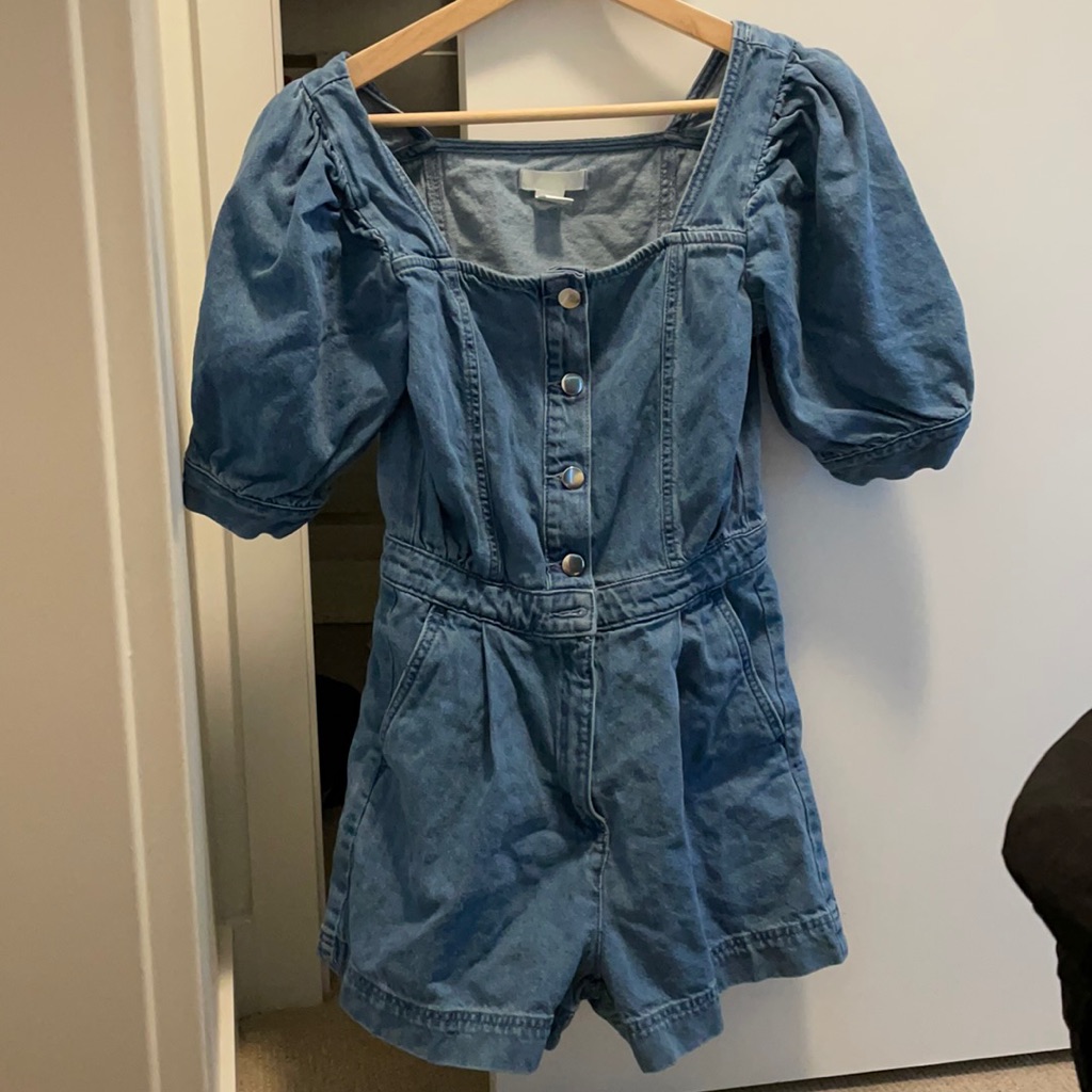 H&M Denim Romper